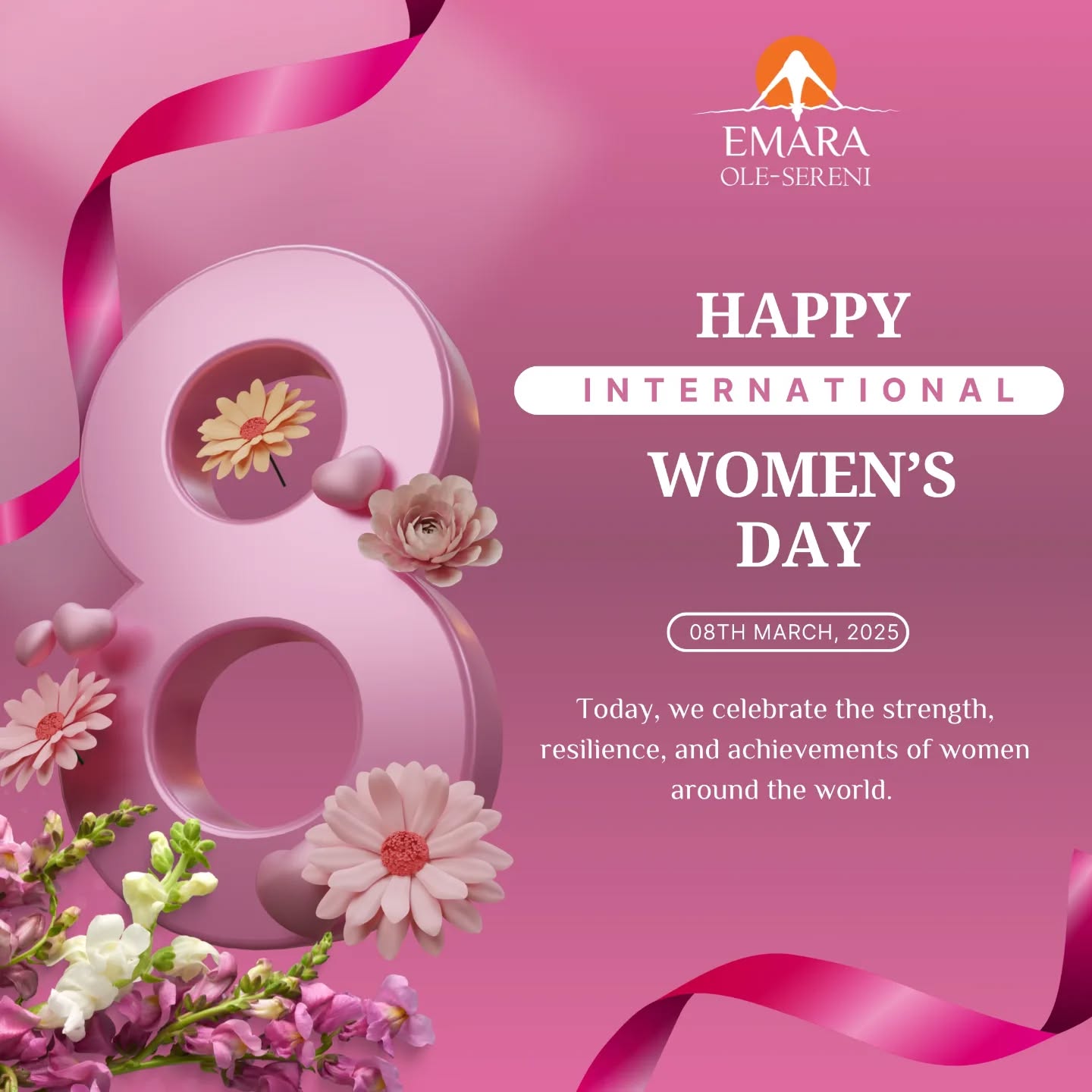Celebrating the remarkable women who bring passion, resilience, and excellence to all that they do. Happy International Women’s Day.

#InternationalWomensDay #IWD2026 #emaraolesereni