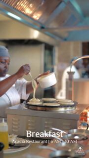 Breakfast The Acacia Way! From freshly brewed coffee to beautifully plated favorites, breakfast at Acacia Restaurant is an exceptional experience paired with breathtaking views of the park. 

To reserve a table, call +254 731 436571.

#EmaraOleSereni #AcaciaRestaurant #BreakfastWithAView