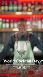 Happy World Cocktail Day! From timeless classics to signature creations, we celebrate the art and craft of the cocktail and today calls for cocktails done right. Enjoy Happy Hour all day at Sky Lounge on select cocktails.

To reserve a table, call +254 731 564578.

#EmaraOleSereni #SkyLounge #WorldCocktailDay