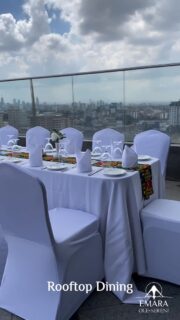 Some moments are best celebrated with breathtaking views! Sky Lounge sets the perfect scene for special celebrations with rooftop views and an unmatched ambience. 

To reserve a table, call +254 731 564578.

#EmaraOleSereni #SkyLounge #BestHotelInNairobi