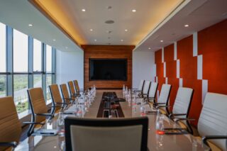 Every successful meeting begins with the right environment. From business discussions to executive sessions, our thoughtfully designed boardrooms offer comfort, privacy, and modern amenities to elevate every business engagement. 

To book a meeting, call +254 732 191000.

#EmaraOleSereni #Boardroom #BestHotelInNairobi