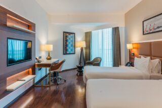 Settle into our elegant Twin Rooms, thoughtfully designed for restful stays, effortless comfort and a little more space to unwind. Whether you’re travelling with a friend, colleague or family, enjoy a stay with breathtaking views.

To book a stay, call +254 731 436078.

#EmaraOleSereni #Staycation #BestHotelInNairobi