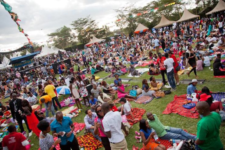 Nairobi’s Blankets and Wine event